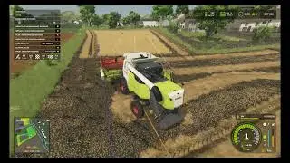 DÉBUT DE MOISSON POUR UNE FIN DE SÉRIE ! La Ferme vosgienne #18 | Let's play by Charis