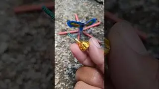 DINO EGG MERCON PRETEK VS BUTTERFLY #experiment #firecracker #fireworks #amazing #diy #shorts