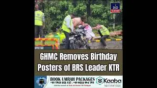 GHMC Removes Birthday Posters of BRS Leader KTR | IND Today