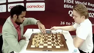 Arjun Erigaisi vs. Denis Makhnev / FIDE World Blitz 2025 /  Round 7,  English Opening,  Anglo-Indian