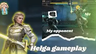 HELGA GAMEPLAY🤯!! SHADOW FIGHT 4 ARENA!!