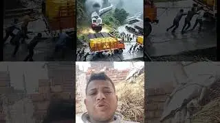 #yah truck driver 👈 dekhiae train# setup hirak Marti hai #YouTube trending