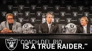 Oakland Raiders Introduce New Head Coach Jack Del Rio Press Conference/Debate 1-16-15