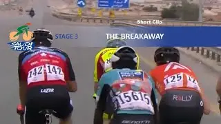 Saudi Tour 2020 - Stage 3 - The breakaway