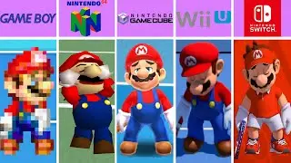 Evolution of Super Mario Dying Losing in Super Mario Tennis Games (1995-2024)