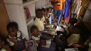 On the road with Nigeria's first mobile library