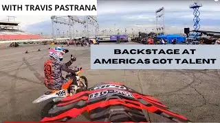 Backstage at Americas Got Talent with Nitro circus
