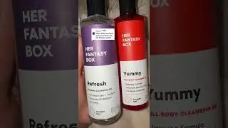 #herfantasybox #refresh #yummy #wash #bodywash #femininewash #cleansing #ph #phbalance #bacteria
