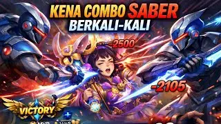 Kena Combo Saber Berkali-kali, Endingnya GG