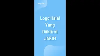 Logo Halal Yang Diiktiraf JAKIM