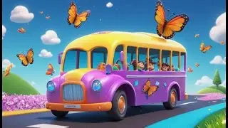 Ruedas en el autob&uacute;s Paseo en la brisa matinal | Canci&oacute;n Infantil | Rima Ni&ntilde;os | M&uacute;sica para Beb&eacute;s