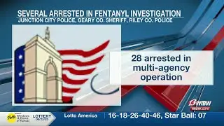 28 people arrested in Junction City drug bust after year-long investigation