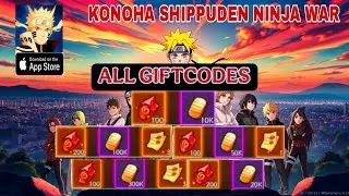 Konoha Shippuden Ninja War | Все 5 подарочных кодов + как их использовать | Коды Konoha Shippuden...