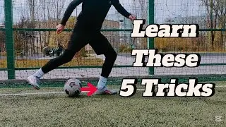5 Ways to Lift the Ball Like a Pro#soccer #skills#tricks#freestyle