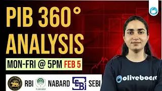 Daily PIB News Analysis | PIB Current Affairs | RBI Grade B | NABARD Grade A | SEBI Grade A