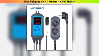 INKBIRD IHC-200 EU Plug Digital Humidity Controller Hygrometer Humidistat For Incubator,Automatic