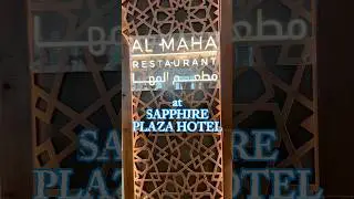 Indulge in the delicious dinner buffet for just QR49 per person at Sapphire Plaza Hotel! 🍽️✨