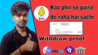 koo app se paise kaise kamaye | 2023 New update withdraw UPI I'd |