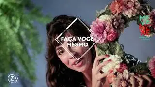 Faça você mesmo: Guirlanda de flores em formato de coração