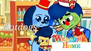Hotdogs! || Welcome Home AU || ESP/ENG || Gacha Club