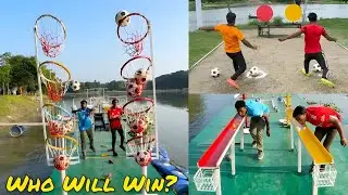 Balloon Blast Football Fight &ndash; Winner Will Shock You 🤔 | Compitition 🔥/ Sahil Challenge