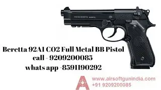 Пистолет Umarex Beretta M92A1 CO2 цельнометаллический BB от Airsoft Gun India