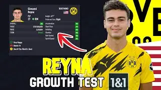 Giovanni Reyna Growth Test (2020-2030)! FIFA 21 Career Mode
