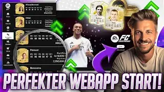 EA FC 25 Web App Start! Es geht los😍💡 Schnell zum Coins Million&auml;r ✅