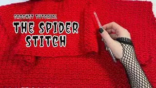 CROCHET ALONG 2023 SQUARE 1: THE SPIDER STITCH