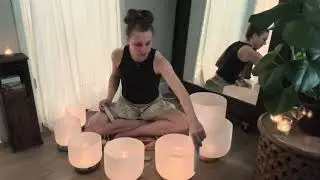 Heart Chakra Integration Codes | Crystal Bowl Sound Bath Meditation
