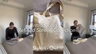 Skylark + Owl - Refined Sateen Bedding Collection