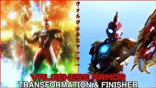 ULTRAMAN OMEGA Valgeness Armor | Transformation & Finisher (4K 60FPS)