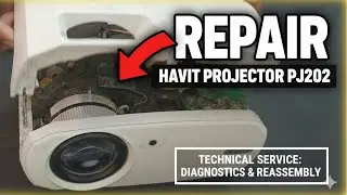 Havit Projector PJ202 Repair |  disassembly step by step