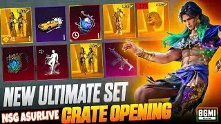 New Ultimate Set & Honey Skin 😱 | Full Spin Opening BGMI | NSG AsurLive