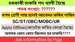 Gaon Pradhan Vacancy 2022//Government Job In Assam 2022//Hslc pass Job 2022/Job Update 2022//JobNews