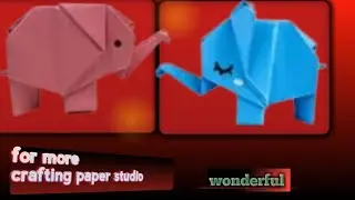 paper elephant,paper elephant drawing,paper animal,easy origami elephant,paper elephant making,