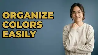 How Do I Organize Custom Colors In Illustrator?