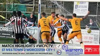 St Ives Town 2 Worcester City 1 | Pitching In Southern Premier League Central Division