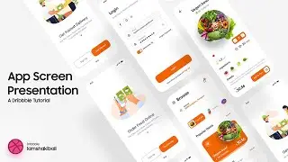 How To Present Your App Screen On Dribbble  2021 | Like A Boss | Shakib