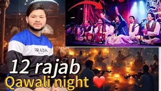 12 rajab jashan ka mahol 🤩 ya alii agye ❤️ full dhamal wala seen ban gya mashallah 🤩