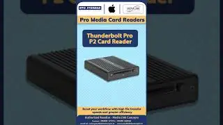 Lighting Speed Thunderbolt 3 Professional Media Card Readers
