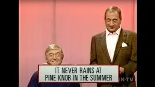 Give Us A Clue 91 feat. Bernie Winters, Vicki Michelle. Part 2 of 2 - The Rematch.