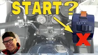 Startknappen p&aring; motorcykeln, g&aring;r den att laga?
