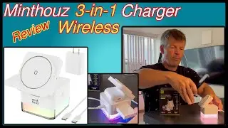 Minthouz 3-in-1 Wireless Charging Station Review With Speed Test
