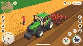 Modern Tractor Farming Driving Simulator 3D - New Farming Tractor Games - Android Gameplay