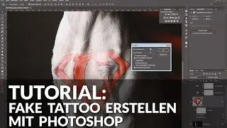 FAKE TATTOO ERSTELLEN MIT PHOTOSHOP // TUTORIAL // #34 // timoraab.de