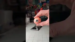 Will it Button? Squishy Eye Toy