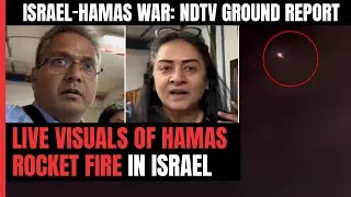 Israel-Hamas War: Rocket Attack Near Israel Hotel, Crew Takes Shelter | NDTV Ground Report