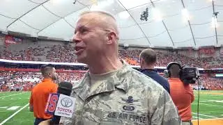 Military Appreciation Day at Syracuse
