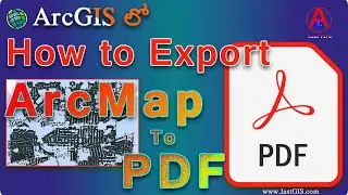 How to Export  ArcMap to PDF in ArcGIS||How to Export your Map to PDF in ArcMap||By JastGIS
